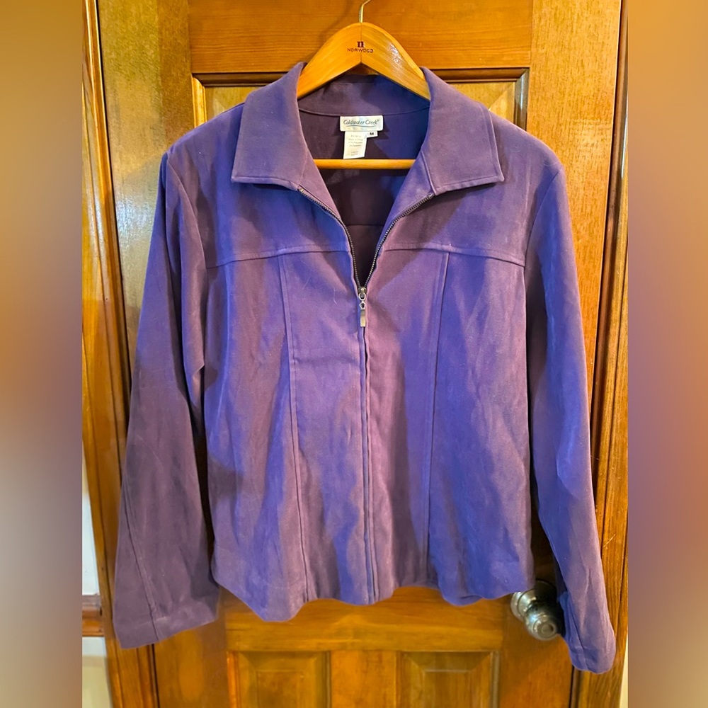 Coldwater Creek Purple Dress Jacket